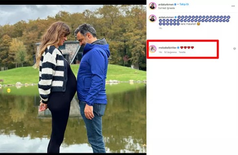 Arda Türkmen'den Melodi Elbirliler paylaşımı...
